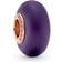 Pandora Murano Glass Charm - Rose Gold/Purple
