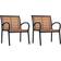 vidaXL 312034 2-pack Garden Dining Chair