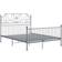 vidaXL Metal 124cm Sengeramme 160x200cm