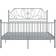 vidaXL Metal 124cm Sengeramme 160x200cm