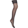 Falke Seidenglatt 15 Den Women Stay Ups - Black