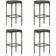 vidaXL 3064821 Outdoor Bar Set, 1 Table incl. 4 Chairs