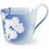 Royal Copenhagen Mega Rose High Handle Tekop, Kaffekop 33cl