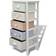 vidaXL French Storage Cabinet 38x86.5cm