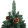 vidaXL Slim Green Christmas Tree 180cm