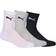 Puma Junior Crew 3pk Socks - Grigio/Bianco/Nero