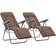 vidaXL 44321 2-pack Chaise inclinable