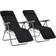 vidaXL 44321 2-pack Chaise inclinable