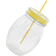 DKD - Glass Jar with Straw 33cl