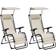 vidaXL 312470 2-pack Chaise inclinable