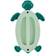 Reer Termometro da bagno S child toad verde