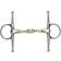 Shires Brass Alloy Full Cheek Snaffle with Lozenge