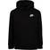 NIKE Kid's Club Fleece Pull Over Hoodie - Black (86F322-023)