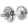 Finnlo Dumbbell Set Chrome Regolabile Manubrio 10kg