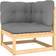 vidaXL 3076669 Loungeset, 1 Bord inkl. 8 Soffor
