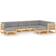 vidaXL 3076804 Loungeset, Bord inkl. 7 Soffor