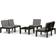 vidaXL 3059835 Loungeset, 1 Bord inkl. 1 Stolar & 2 Soffor