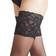 Falke Seidenglatt 15 Den Women Stay Ups - Black