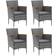 vidaXL 310567 4-pack