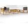 vidaXL 3057889 Loungeset, 1 Bord inkl. 1 Stolar & 5 Soffor