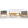 vidaXL 3057889 Loungeset, 1 Bord inkl. 1 Stolar & 5 Soffor