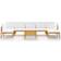 vidaXL 3057906 Lounge-Set, 1 Tisch einschl. 6 Sofas