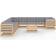 vidaXL 3077059 Loungeset, Bord inkl. 10 Soffor