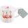 Royal Worcester Wrendale Designs Pink Ladies Flamingo Mug 31cl