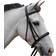 Hy Equestrian Padded Cavesson Bridle with Rubber Grip Reins