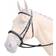 Hy Equestrian Padded Cavesson Bridle with Rubber Grip Reins