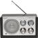 Denver TR-61WHITE Tragbares Radio Retro-Look DV-10405