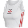 adidas 3-Stripes Tank Top - White/Scarlet