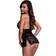 Baci Lace-Up Babydoll