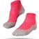 Falke Women RU4 Short Socks Sports Socks - Red/Lightgrey