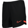 Nike Dri-Fit Academy Knit Shorts Women - Black/Black/Bright Crimson/Bright Crimson