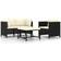 vidaXL 313518 Loungeset, 1 Bord inkl. 1 Stolar & 3 Soffor