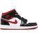 NIKE Air Jordan 1 Mid GS - White/Gym Red/Black