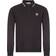 Stone Island Long Sleeve Polo Shirt - Black