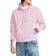 Polo Ralph Lauren Sweat A Capuche Moltone En Coton Logo Pony Player - Rosa