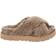 UGG Fuzz Sugar Cross Slide - Brown