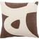 Bloomingville Ebrar Cuscino Decorativo Completo Marrone (40x40cm)