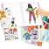 Top Model Dress Me Up Sticker Book