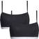 Calvin Klein CK One String Bralettes 2-pack - Black