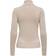 Only Venice Rollneck Knitted Pullover - White/Whitecap Gray