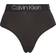 Calvin Klein Body High Waisted Thong - Black