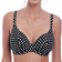 Fantasie Santa Monica Plunge Bikini Top - Black/White