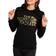 The North Face Women's Standard Hoodie - TNF Black/Arrowwood Yellow Leopard Print