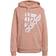 adidas Brand Love Slanted Logo Relaxed Hoodie Women - Ambient Blush/White