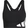 adidas Ultimate High-Support Logo Bra - Black/White