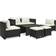 vidaXL 44722 Conjunto de Sala de Exterior, 1 Mesa incl. 3 Sofás